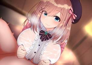 【２次】パイズリプレイしてる女の子のエロ画像その１０