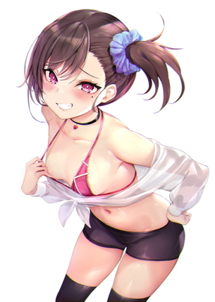 【２次】誘惑してる感じの女の子のエロ画像その４６