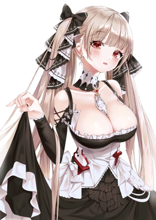 【２次】おっぱいの谷間が素敵な女の子のエロ画像その５４