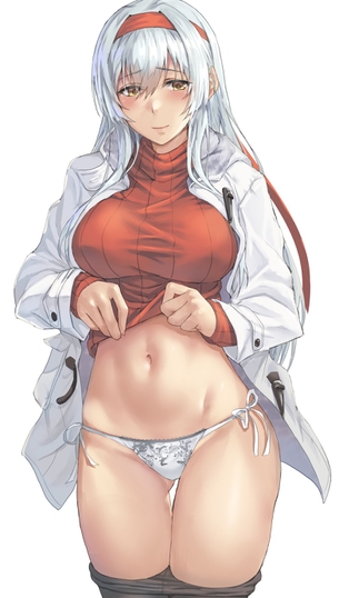 【２次】紐パンを着用した女の子のエロ画像その３０
