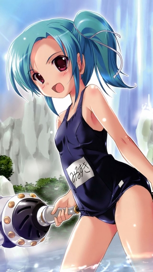 【２次】 スク水姿の可愛い女の子のエロ画像その１４