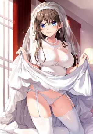 【二次】純白ウェディングドレスのエロ画像が抜ける Part2