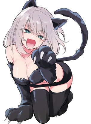【２次】おっぱいの谷間が素敵な女の子のエロ画像その４９