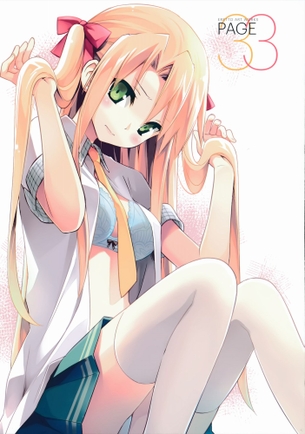 【２次】ニーソックスを着けた女の子のエロ画像その２６