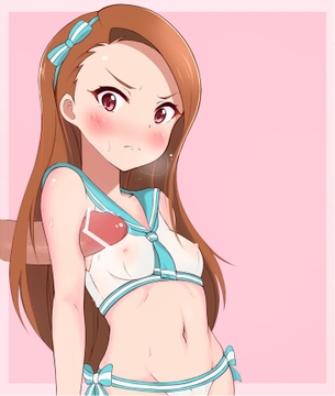【アイドルマスター】水瀬伊織のイキ顔になってるドエロい抜ける画像