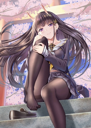 【２次】ストッキングを履いた女の子のエロ画像その３６