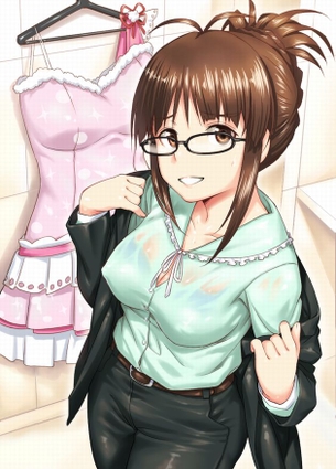 【アイドルマスター】秋月律子のエッチでがっつり抜けるエロ画像