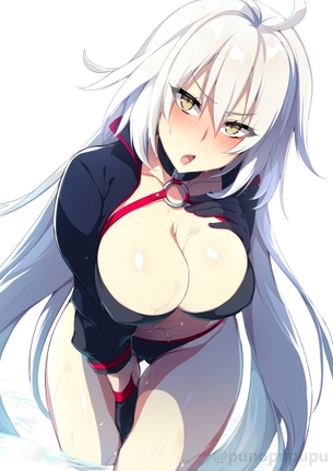 【２次】おっぱいの谷間が素敵な女の子のエロ画像その６４