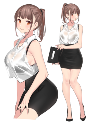 【２次】ポニーテールの可愛い女の子のエロ画像その１８