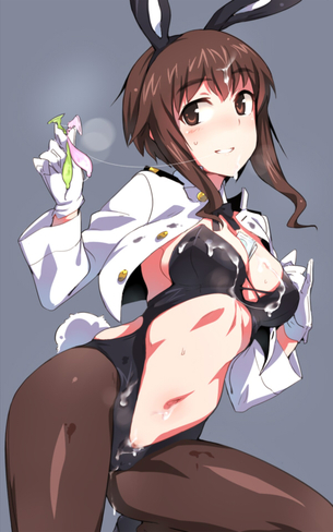 【２次】コンドームを持ったり咥えたりしてる女の子のエロ画像その１６