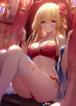 【２次】紐パンを着用した女の子のエロ画像その２７