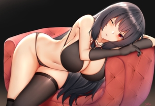 【２次】太ももが綺麗な女の子のエロ画像その４８