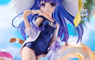 『ひぐらしのなく頃に』古手梨花のスクール水着で卑猥なアイスをペロペロしてるエロフィギュア