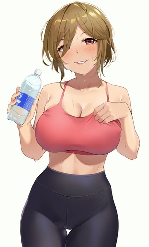【２次】汗がでてる女の子のエロ画像その２６