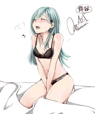 【２次】艦これの鈴谷ちゃんの可愛いエロ画像その２
