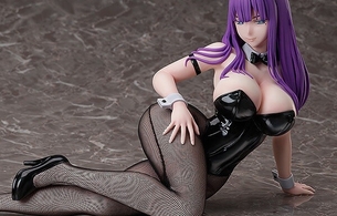 『終末のハーレム』周防美来のエロいおっぱいと太もものエロバニー姿のエロフィギュア！
