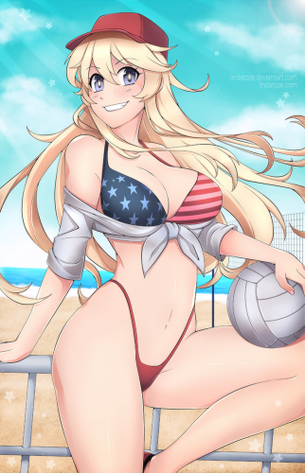 アイオワのセクシーで抜ける二次エロ画像集【艦隊これくしょん】