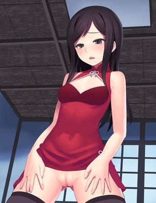 パンツなんか穿きたくない！ノーパンボトムレスガールの画像！　その２５