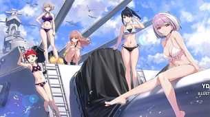 【悲報】アズレン「グリッドマンコラボなのに規制で水着が出せない…せや！」