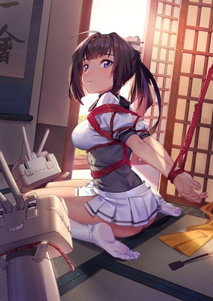 【艦隊これくしょん】秋月のがっつりむしゃぶりつきたいおっぱいエロ画像で即抜き！