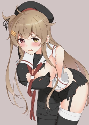 【艦隊これくしょん】声優さんのエロボイスに合わせて鑑賞したい村雨の抜けるエロ画像