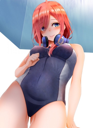 競泳水着のエロ画像フォルダを解放していく
