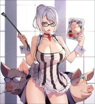 【裸エプロン】性欲＞食欲って感じの裸エプロンの画像ください その7