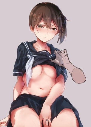 【２次】艦これの加賀さんの可愛いエロ画像その３