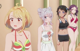 アニメ『SELECTION PROJECT』6話で女の子たちがえっちな水着でアピールするシーン！