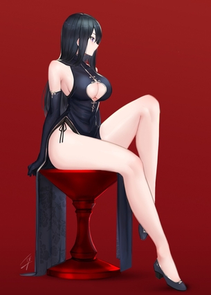 【２次】綺麗な脚をした女の子のエロ画像その１３