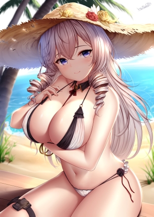 【２次】水着を着用した女の子のエロ画像その１０
