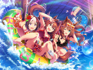 【画像】ウマ娘の水着イベント、エロすぎてスクショを撮られまくる