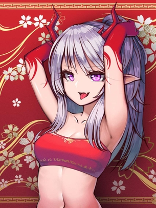 【アークナイツ】ニェン(Nian)のエロ画像