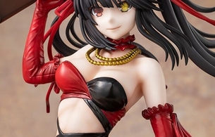 『デート・ア・ライブ』時崎狂三のえっちなナイトドレス姿でスケスケクリノリンのエロフィギュア