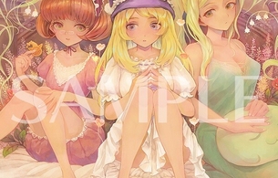 『グリムグリモア OnceMore』えっちなスケスケで見えそうなパジャマ姿など店舗特典イラスト