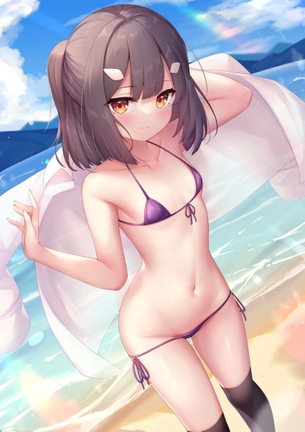 水着のエロ画像を復習していく