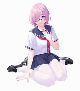 【２次】FGOのマシュ・キリエライトちゃんのエロ画像その２