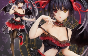 『デート・ア・ライブ』時崎狂三のほぼ見えそうなえっちな小悪魔衣装のプライズフィギュア！