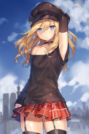 えちえちガーターベルトで僕たち私たちの心を乱してくれるお姉さんの二次元エロ画像