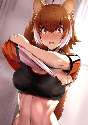 【２次】スポーツブラを着用した女の子のエロ画像その５