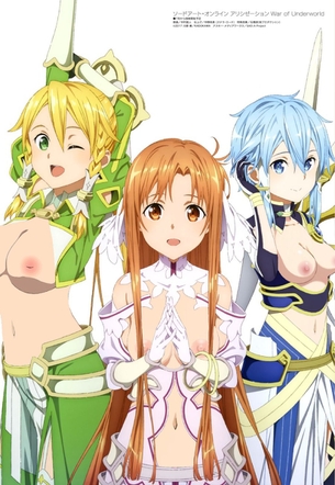【ソードアート・オンライン（SAO)】 アスナちゃんなどのエロ画像 第76弾目