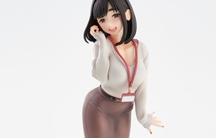 『がんばれ同期ちゃん』後輩ちゃんのエロおっぱいとパンティラインのエロお尻のフィギュア