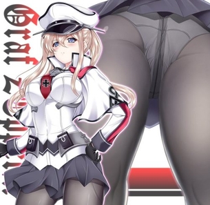 グラーフ・ツェッペリンの悩殺必死のセクシーポーズのエロ画像！【艦隊これくしょん】
