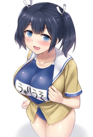 スク水のレベルが高いエロ画像