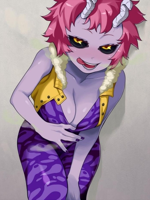 芦戸三奈のどエロい二次エロ画像がいっぱいおっぱい！【僕のヒーローアカデミア】