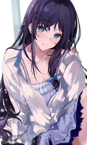 バーチャルyoutuberの二次フェチ画像。