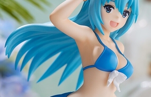 『この素晴らしい世界に祝福を！』アクアのえっちなおっぱいの水着姿のエロフィギュア！