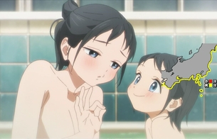 アニメ『明日ちゃんのセーラー服』2話で女の子のエロい入浴シーンやパンチラしそうなシーン
