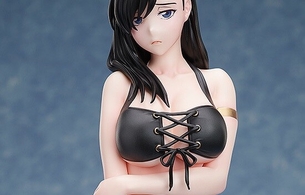 『BURN THE WITCH』新橋のえるのエロムチムチおっぱいのエロ水着姿のエロフィギュア！