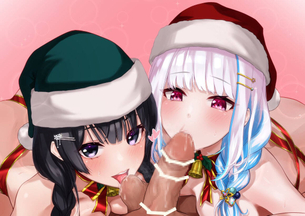 【二次エロ】フェラチオが気持ち良すぎておチンポ汁が止まらなくなっているエロ画像Part3